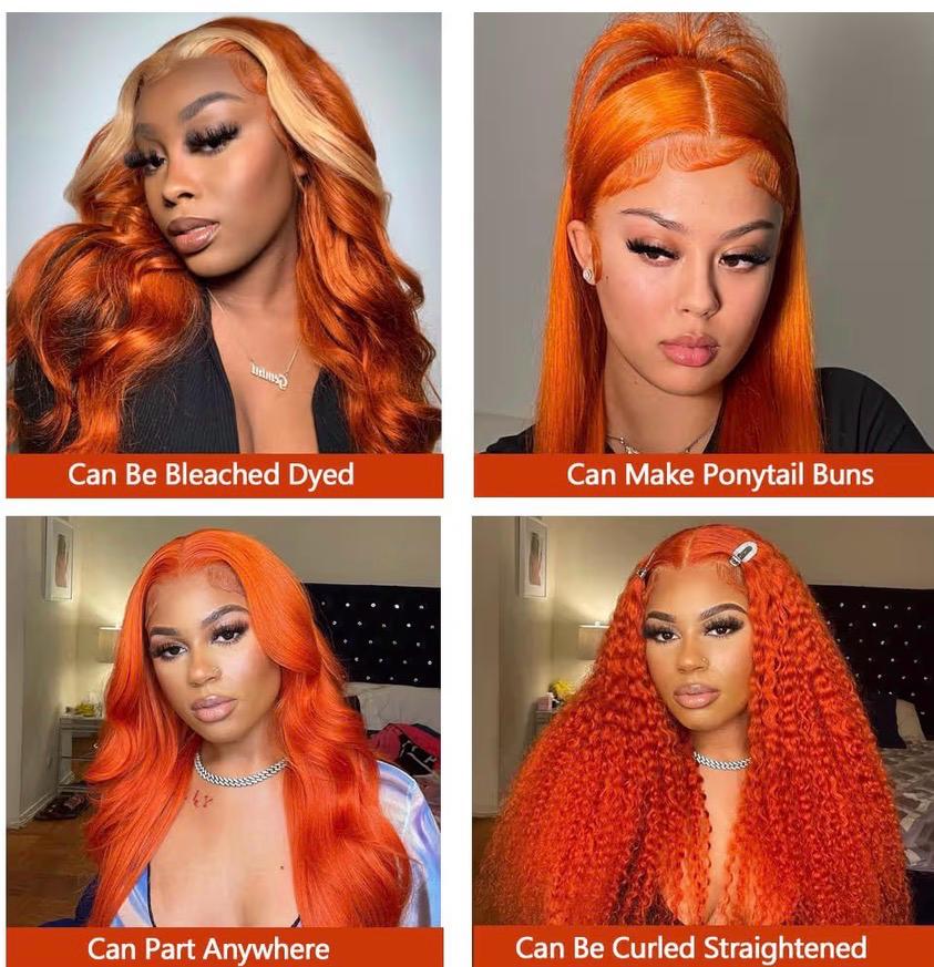 Ginger human Hair  30'