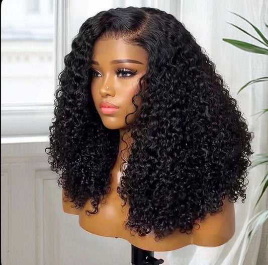 100% Curly Human Hair 16"